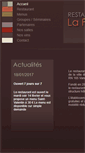 Mobile Screenshot of lafleurdesel-restaurant.com
